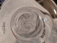 Ulrica Hydman Vallien Kosta Boda“Open Minds”Martini Glass Goblet~Original Labels