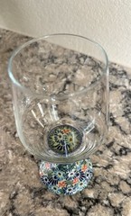 Polish Pottery Wine Glass D20 Galia
