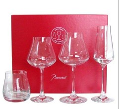 Baccarat My Chateau Baccarat set of 4 with box Glass Collection