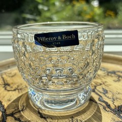 1 Villeroy & Boch Boston Clear Old Fashioned Glass- Germany- New with tags