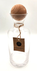 Santa Barbara Design Studio Tablesugar Collection Glass Decanter Birch Stopper