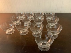 4 Champagne Glasses Model Briançon Crystal By Daum (Price Per Unit) Mod1