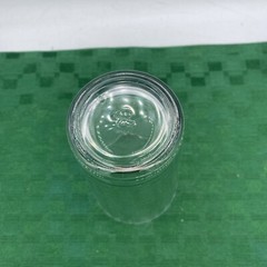 6” Checker Highball/Water Glass – Box Design – Nice Thick Glass EUC