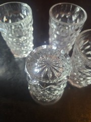 Set of 4 American Fostoria 4” 5oz Regular Tumblers