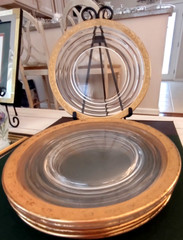 Minton by Tiffin Franciscan Luncheon Plates; Set of Six