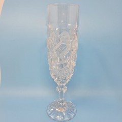Hofbauer The Byrdes Collection German Crystal Champagne Flute Clear 7.5″