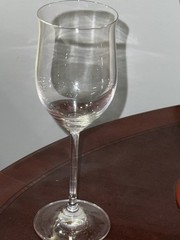 WATERFORD MARQUIS OPTIC RESERVE WHITE WINE TULIP SHAPE CRYSTAL GLASS 8.5″