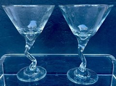 Libbey Z-Stem Martini Glasses