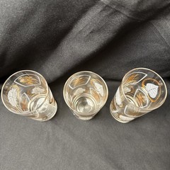 Vintage MCM Set of 3 Federal Glass Glen Echo 12 oz Glasses EUC