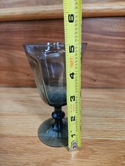Lenox Antique Blue Wine Glass with Stem / Small Goblet 5″ Tall – Excellent