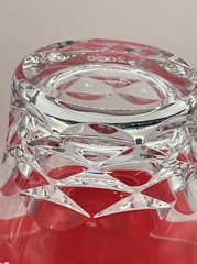 Baccarat Glass – Crystal Rock Clear Glass 2PCS/SET 2020 8.5cm/3.3in w/box