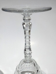 Set of 2 Libbey Rock Sharpe Normandy 3005 Stem 7-7/8”T Water Goblets