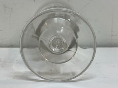 Antique EAPG Dalzell Glass Clear Strawberry & Currant Set of 5 Goblets