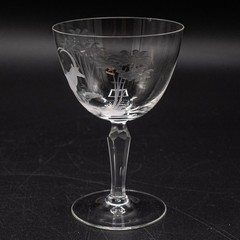 CHIP- Queen Lace «Kenyan African» Sable Liquor Cocktail Glass – 4 7/8″ #H