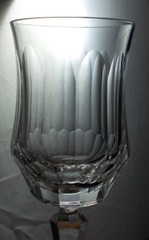 Galway Crystal Old Galway Water Goblet Star Cut Foot