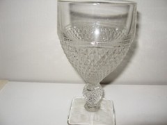Cambridge Set of 4 Liquor Cordials Mt Vernon Clear Diamond 4 1/4″ Height VGC