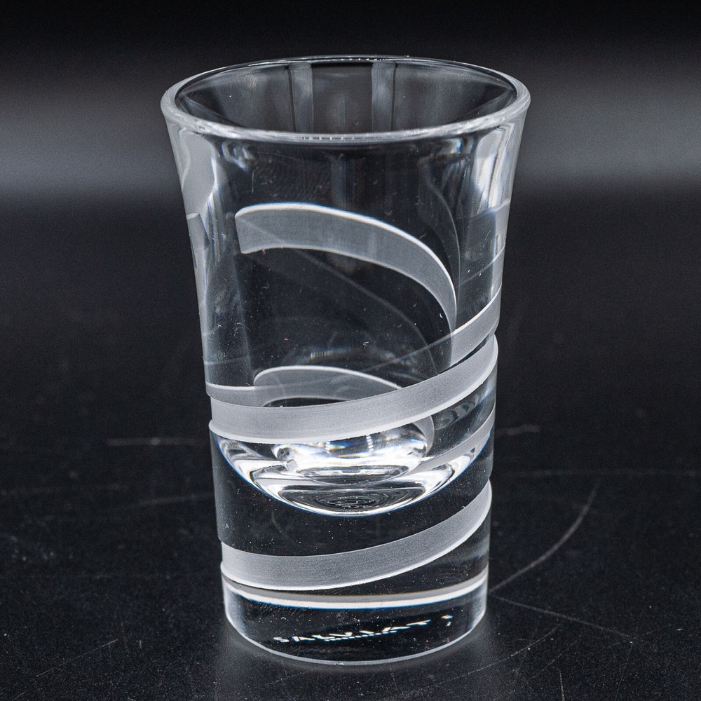 READ – Salviati Murano Italy Crystal Eliche Bicchieri Da Vodka Shot Glass