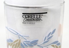 Corelle Corning PINK TRIO 6″ Drinking Glasses 16oz Tumblers Set of 2