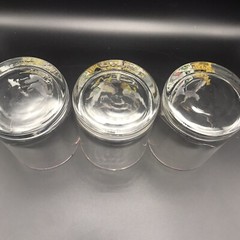 Water Fowl Bourbon/ Rocks Glasses Set of 3 Canadian Geese Teal Mallard MCM