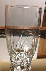 2 Anchor Hocking Central Park Starfire Tumblers Glasses 10oz