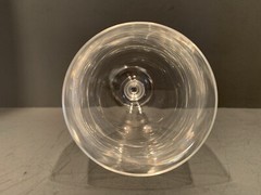 BEYER Crystal Wine Glass/ Water Goblet 9 3/4″ Tall 3 1/4”w Germany