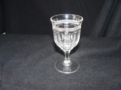 Wellington wine glass Westmoreland #400; manufacture Westmoreland Specialty Co.