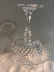 Set of 2 Cristal D’arques Durand Longchamp Champagne/Sherbet Glasses 5.5″h