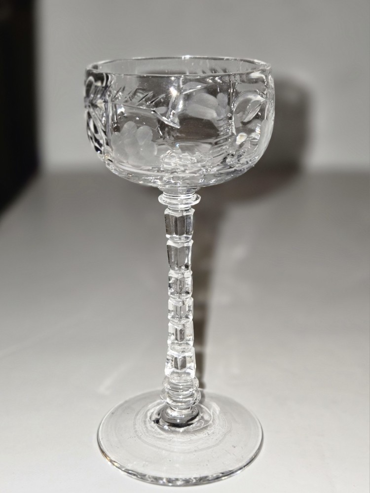 LIBBEY Villars Rock Sharpe Cordial Blown Glass Replacement