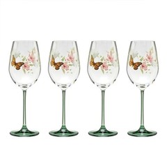 Lenox Butterfly Meadow Wine Glasses, Set of 4