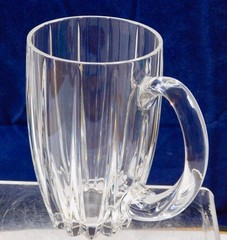 Marquis by Waterford Crystal «Omega» Beer Glass Stein Tankard Large ONE RETIRED