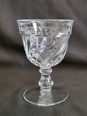 Vintage Fostoria Colony set of 4 footed/pedestal Water Goblets (FCG2)