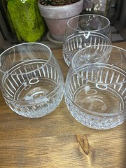 3 Waterford Crystal Stemless Wine Glass Addison – Signed