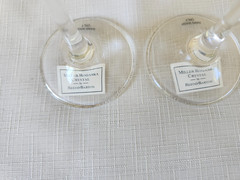 Miller Rogaska Crystal Checkered Accent Wine Champagne Flute Reed & Barton 9.25″