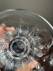 Vintage Pasabahce Palaks Clear Juice/Beverage Glasses 2-10oz, 6-8 Oz Panel