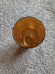 Pair Of Beautiful Iridescent Glass Tumblers