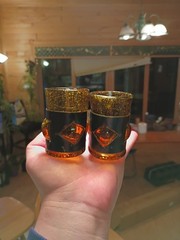 Felipe Derflingher Caged MCM Brutalist Imprisoned Shot Glasses Set Of 2