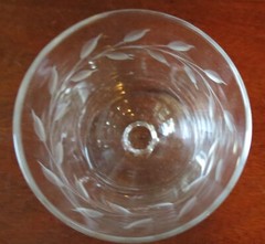 Libbey Rock Sharpe 5 3/8” Laurel Classic #3003 Stem Water Goblet(s)