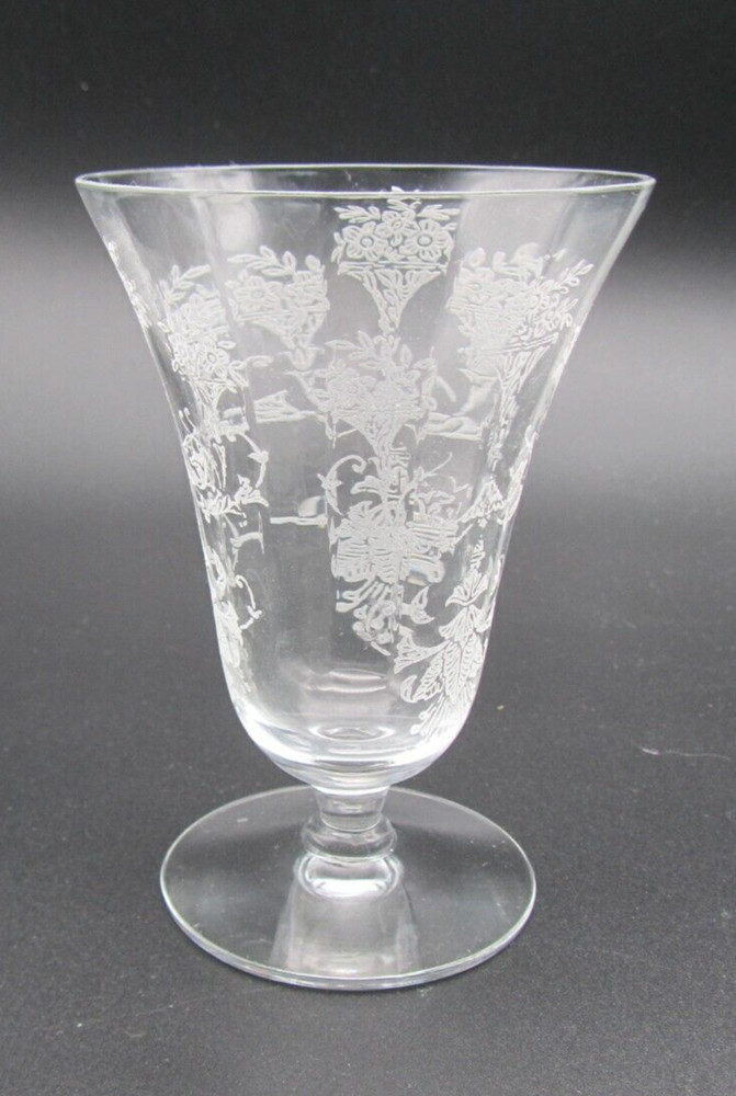 Morgantown Mayfair Juice Goblet Glass 4 1/4″ Tall