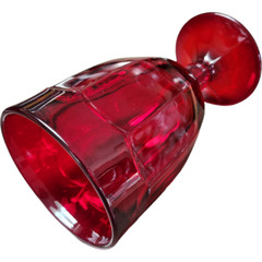 Viking Glass Arlington Ruby Iced Tea Glass Goblet