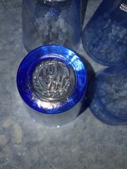Vntg Kosta Boda Blue Swirl-Ulrica Hydman Vallien-8oz Tumblers-Brand New W/Tags!!