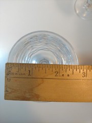 Wine Glasses Set of 4 Diamond by J. G. Durand 5 3/4Oz Arc France NOV18