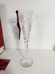 Waterford 12 Days of Christmas Partridge Pear Tree 1st Ed Champagne Flute New