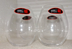 Riedel VIAGGIO Stemless All Purpose Wine Crystal Glass 4 Pieces Set $86 *