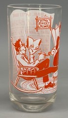 Vintage Orange Hazel Atlas Sheet Music Drinking Glass Music Song HOME SWEET HOME