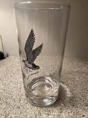 Vintage Highball Tumbler Glass With Canada Goose Design 1960’s Set Of 3
