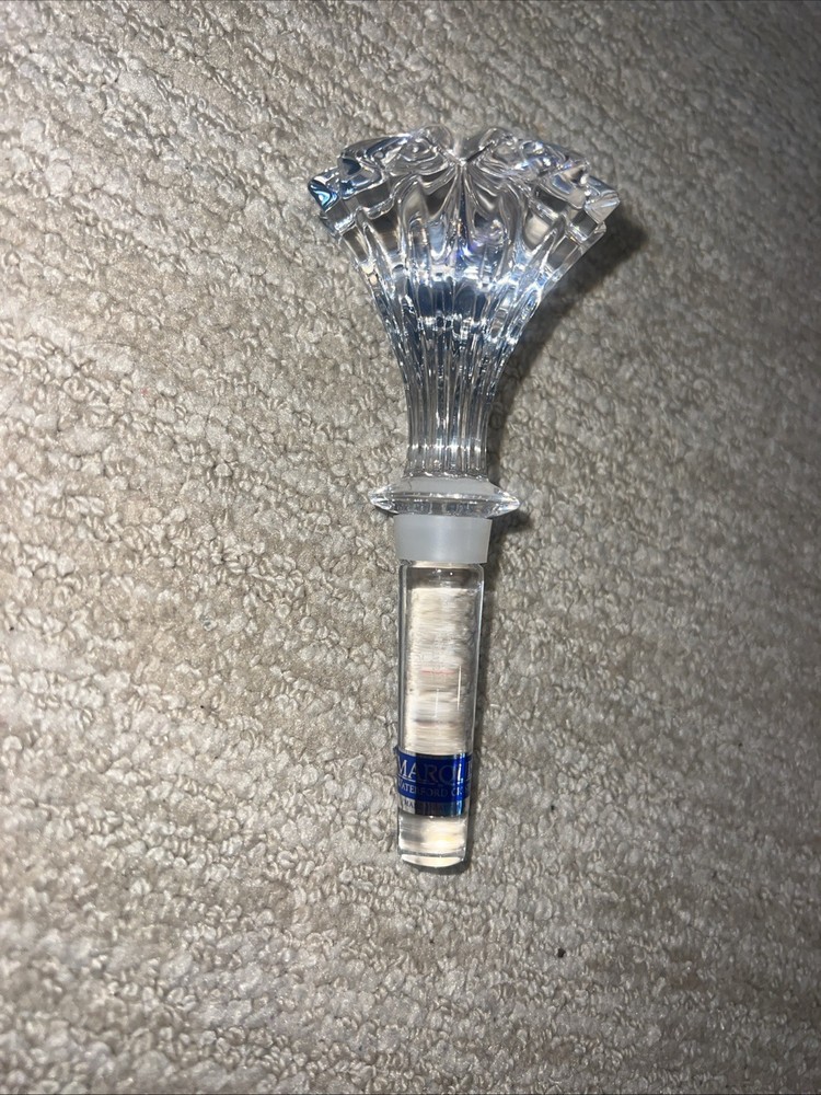 Waterford Marquis Crystal Wine Stopper BEAUTIFUL
