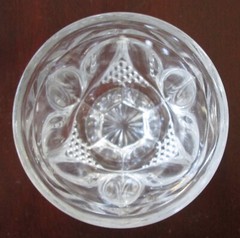 EAPG Bryce, Richards TULIP / TULIP & SAWTOOTH Footed Tumbler / Spooner 5″t 1854