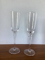 ONEIDA~ 9.75”~Crystal Champagne Flute~EUC