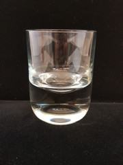 Kosta Boda heavy thick bottom old fashioned glass tumbler 2 lb 3 oz!