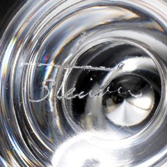 Steuben Clear Crystal Baluster Teardrop Stem Water Goblet 6.75″h #7926